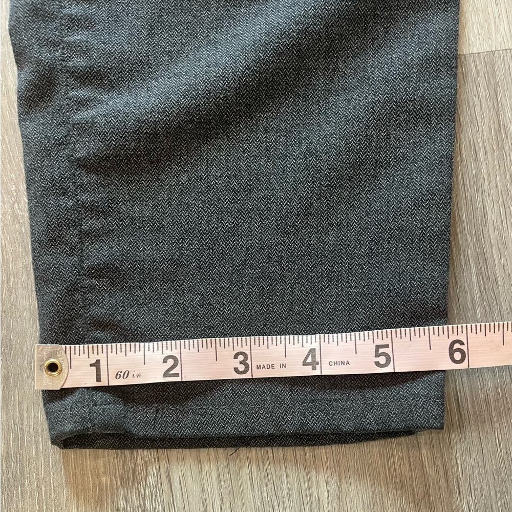 Pacsun Los Angeles Grey Dress Pants Y2K Skinny 32x34 Low Rise Women’s - Picture 5 of 8